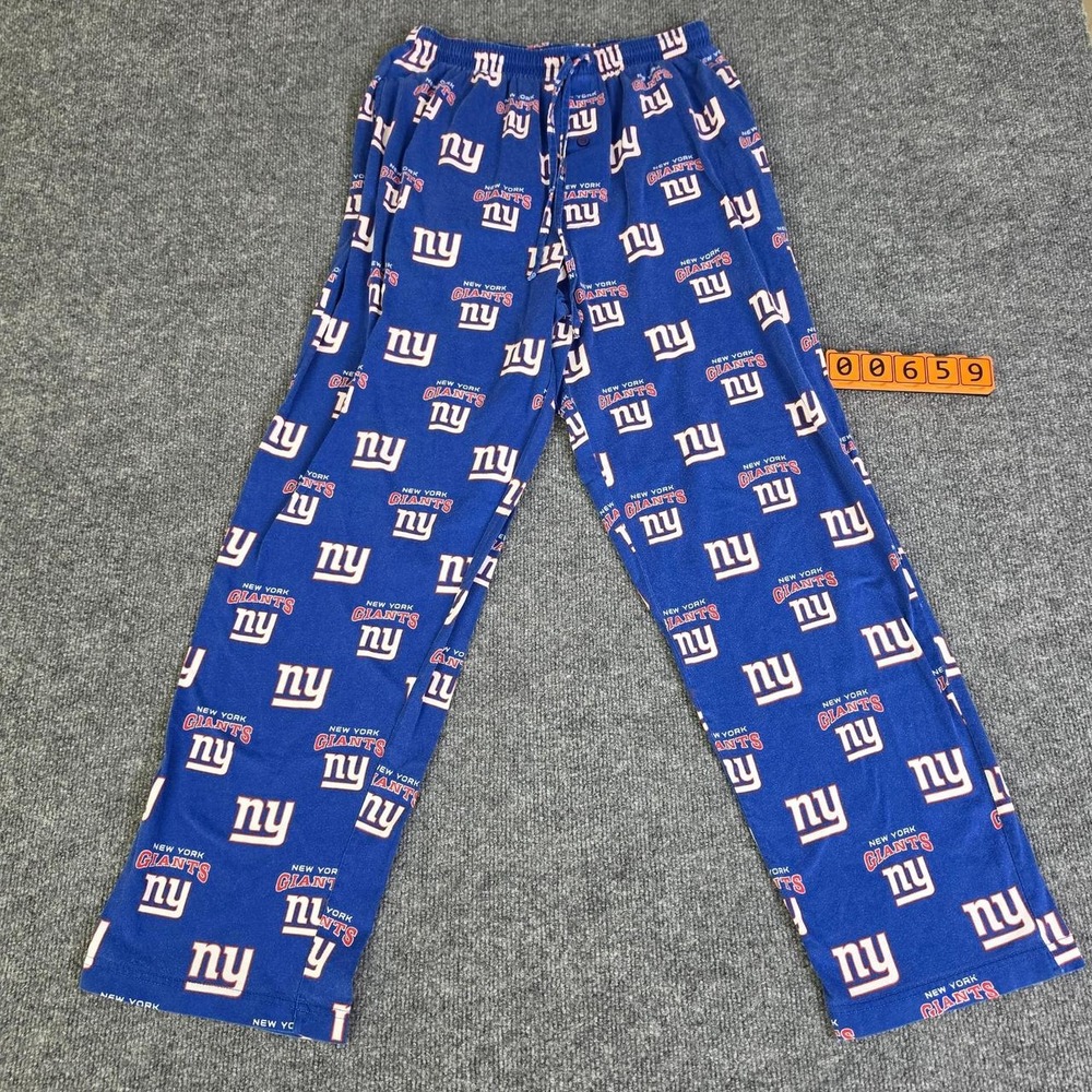 NFL New York Giants blue cotton pajama pants. size Medium